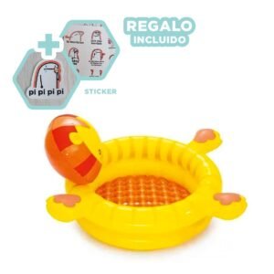 Piscina Leon 111x98x61,5 CM Infantil para Verano en Jardin Y+Regalo Sticker
