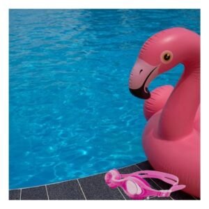 Accesorio de Natacion Unisex para Piscina con Vision Clara y Ajuste Seguro Rosado