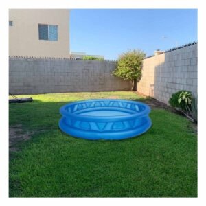 Alberca Inflable Redonda para Hogar y Jardin con Borde Suave y Uso Familiar