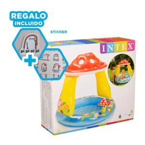 Tina Honguito Inflable para Casa Jardin y Momentos de Frescura en Verano Y+Regalo Sticker