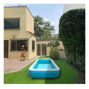 Piscina Rectangular 305x183x56cm para Hogar y Uso Exterior en Familia Plus Max