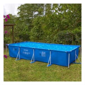 Piscina Rectangular Parante 450x220x84cm para Hogar y Uso Exterior en Familia