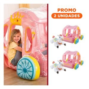 Pack2 Carruaje de Material Resistente para el Juego Creativo de las Pequeñas