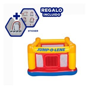 Saltarin de Castillo de Rebote para el Entretenimiento de la Familia Y+Regalo Sticker