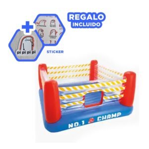 Saltarin de Castillo de Rebote para el Entretenimiento de la Familia Y+Regalo Sticker