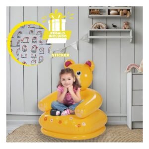 Asiento Infantil Inflable para Ninos con Uso Practico en Casa Y+Regalo Sticker