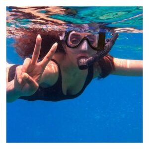 Set De Buceo 2 Pcs Para Actividades Acuaticas Recreativas En Playa Y Piscina