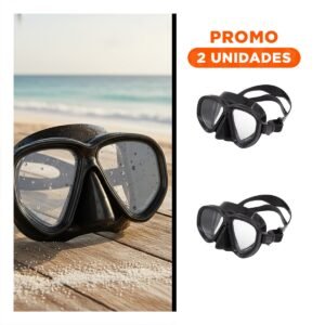 Pack2 Accesorios De Buceo 2 Pcs Para Actividades En Agua
