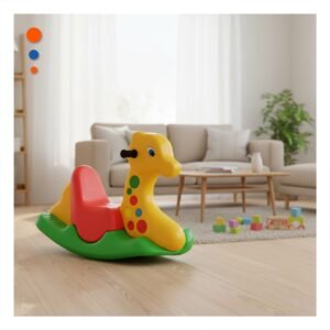 Jirafa Mecedora 80cmx30cmx53cm de Peluche Suave para la Diversion de su Bebe