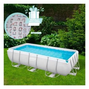 Espacio Acuatico Amplio para Diversion en Temporada de Verano Y+Regalo Sticker