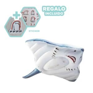 Accesorio Acuatico Decorativo con Figura de Mantarraya para Verano Y+Regalo Sticker