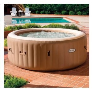 Spa Hinchable Exterior 196cm x 71cm con Capacidad para 4 Personas en su Vivienda