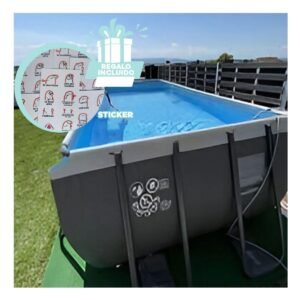 Espacio Acuatico Amplio para Recreacion y Diversion en Casa Y+Regalo Sticker