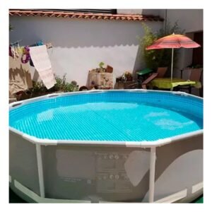 Piscina Redonda con Estructura Parante para Uso Familiar en Exterior