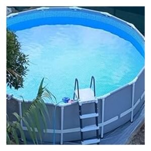 Piscina Redonda con Sistema de Filtrado para Uso Familiar en Exterior