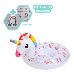 Adorno Unicornio Transparente para Decoracion de Hogar Festivo y Casa Moderna Y+Regalo Sticker
