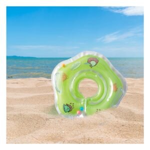 Flotador Verde de Cuello para Bebe 66 x 44 cm para Piscina y Juegos