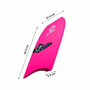 Tabla Bodyboard Fucsia Gravital Diseno Portatil Duradero para Playa y Olas - Imagen 4