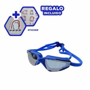 Lentes de Natacion para Piscina, Juegos Acuaticos y Vacaciones Y+Regalo Sticker