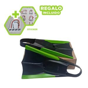 Accesorio Deportivo Orca para Actividades Acuaticas Negro Verde Y+Regalo Sticker