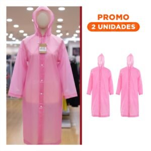 Pack2 Ropa Impermeable para Ninos con Diseno Comodo y Seguro
