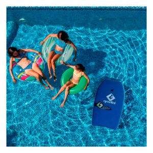 Bodyboard 37 Pulgadas 93,5cm x 48,5cm x 5,5cm Azul para Surf y Olas Recreativas