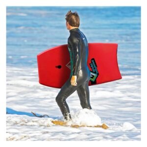 Bodyboard Infantil para Playa con Diseno Rojo y Superficie Resistente