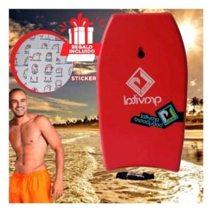 Elemento Seguro para Aprender a Nadar con Bodyboard Rojo Y+Regalo Sticker