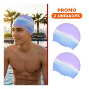 Pack2 Articulo Natacion Unisex para la Cabeza comodo en Piscina