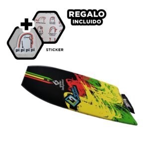 Flotante Bodyboard 37 Pulgadas 93,5cm x 48,5cm x 5,5cm Multicolor para Mar Y+Regalo Sticker