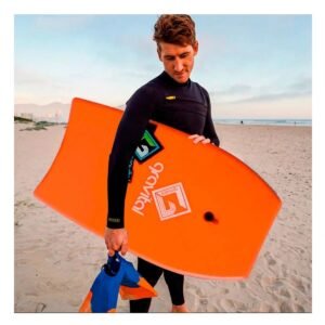 Bodyboard 37 Pulgadas 93,5 cm x 48,5 cm x 5,5 cm Anaranjado