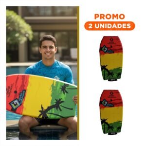 Pack2 Artefacto Marino 37 Pulgadas 93,5cm x 48,5cm x 5,5cm Palmera Playa