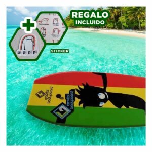 Equipo de Bodyboard 37 Pulgadas 93,5cm x 48,5cm x 5,5cm para Niño y Mar Y+Regalo Sticker