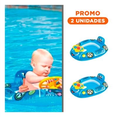 Pack2 Elemento Inflable Azul para Piscina de Uso Infantil