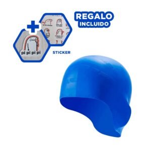 Gorro Seguro para Aprender a Nadar con Ajuste Comodo Y+Regalo Sticker