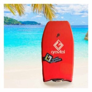 Bodyboard Deportivo 40 Pulgadas Color Rojo para Playa y Olas Recreativas