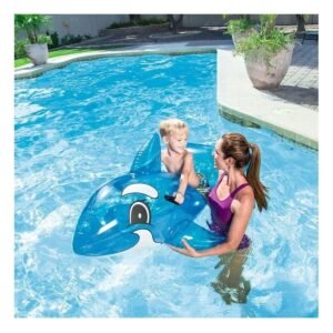 Flotador Inflable con Figura de Ballena para Diversion en Piscina
