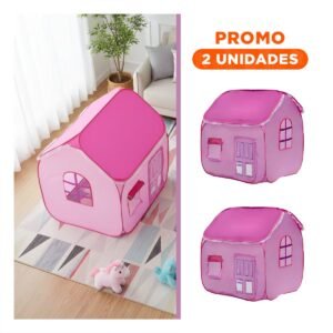 Pack2 Vivienda de Tela para Niñas con Ganas de Crear su Propia Moda