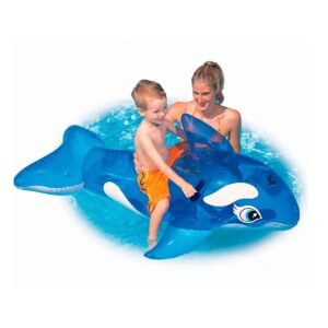 Flotador Ballena 58523NP Comodo y Seguro para Ninos en Piscina