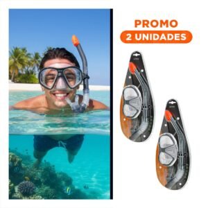 Pack2 Set Recreativo 2 Pz para Paseos Acuaticos en Familia
