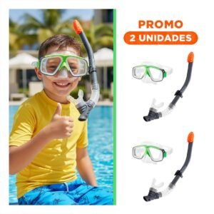 Pack2 Juego Acuatico 02 Blanco Verde para Momentos Recreativos