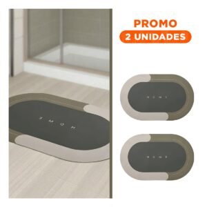 Pack2 Protector Ovalado Home Marron para Casa Uso Diario y Decoracion Interior