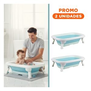 Pack2 Cuadro Plegable para Bebe Practico, Ligero y Comodo para el Hogar Celeste