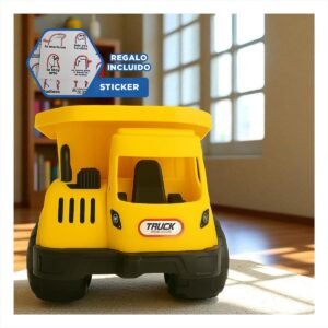 Camioneta Volquete Infantil para Juego Activo en Casa o Patio Y+Regalo Sticker
