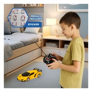 Auto Robot Movil con Control para Juego Interactivo y Movimiento Real Y+Regalo Sticker