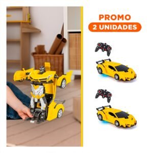 Pack2 Juego Robot Movil con Control para Entretenimiento Diario