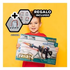 Equipo con Luz y Sonido Estilo Espacial para Juego Dinamico Y+Regalo Sticker
