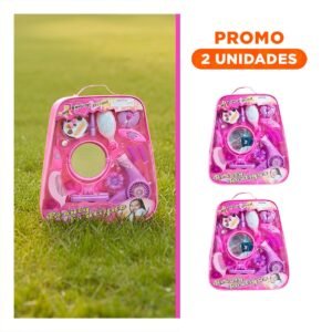 Pack2 Pack de Belleza para Infantes con Accesorios de Uso Ludico y Creativo