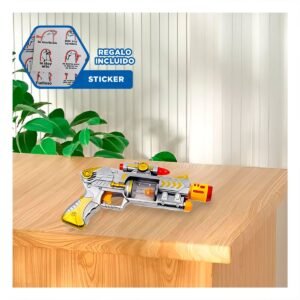 Emisor de Sonido Laser Plateado para Juego Dinamico en Casa o Exterior Y+Regalo Sticker