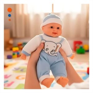 Juguete con Sonido Elefante Suave para Juego en Casa y Momentos Divertidos